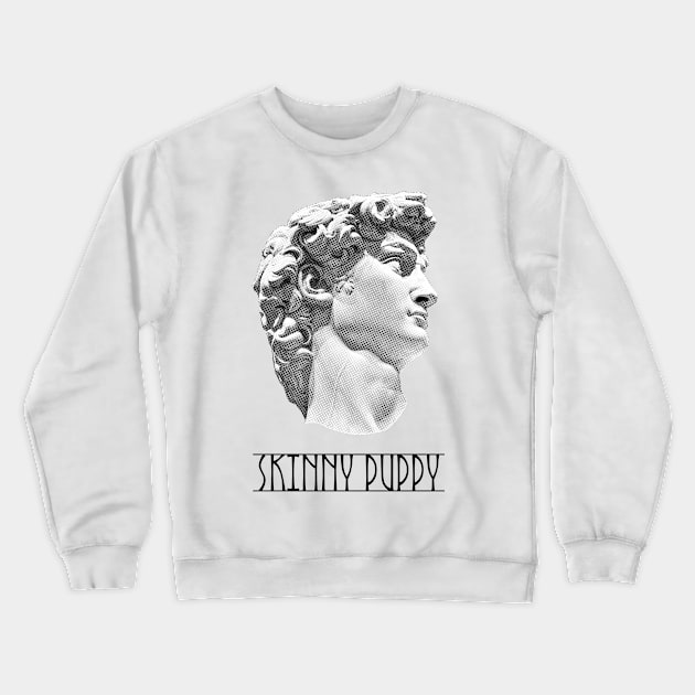 Skinny Puppy // Original Fan Art Tribute Design Crewneck Sweatshirt by DankFutura